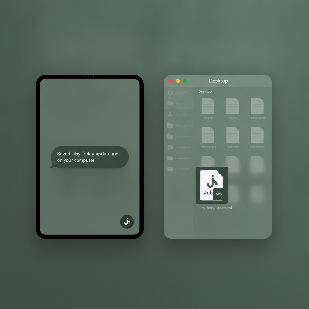 A tidy file saved on this tablet after Allow